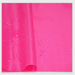 tissu polyester taffetas imperméable rose bleu vert orange rouge noir blanc 1mX150cm