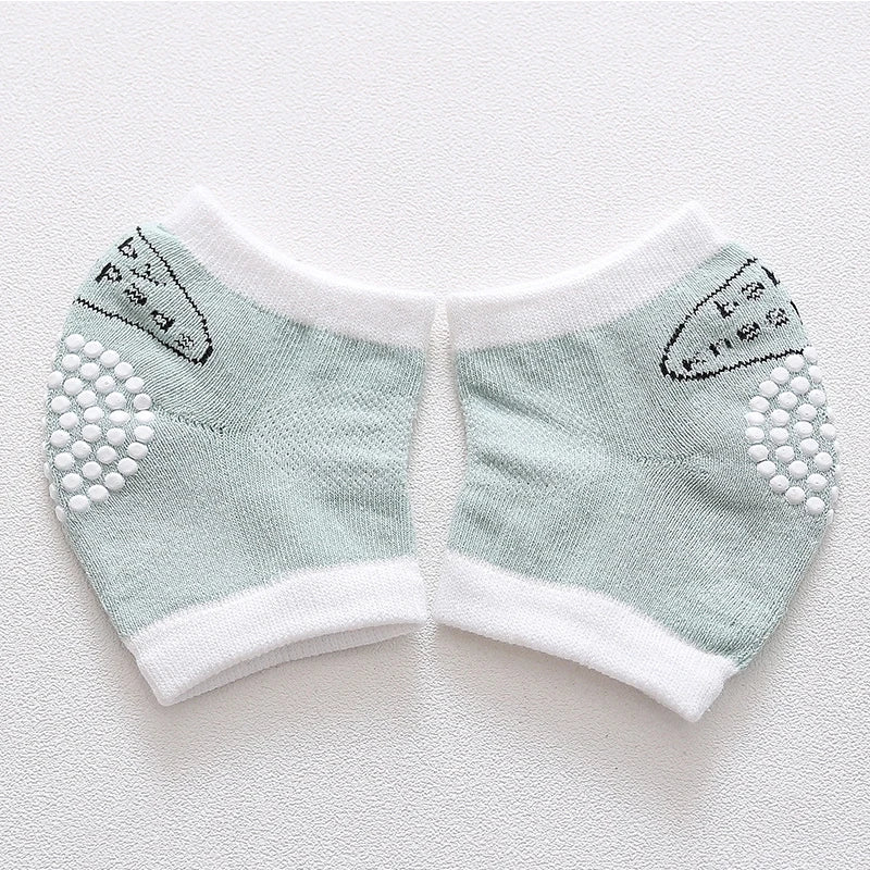 protège genoux bébé jaune orange bleu gris rose animaux oiseau tigre blanches sécurité enfants
