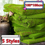 tapis artificiel fausse herbe mousse verte moderne décoration extérieure fête mariage prénuptiale adhésif naturel
