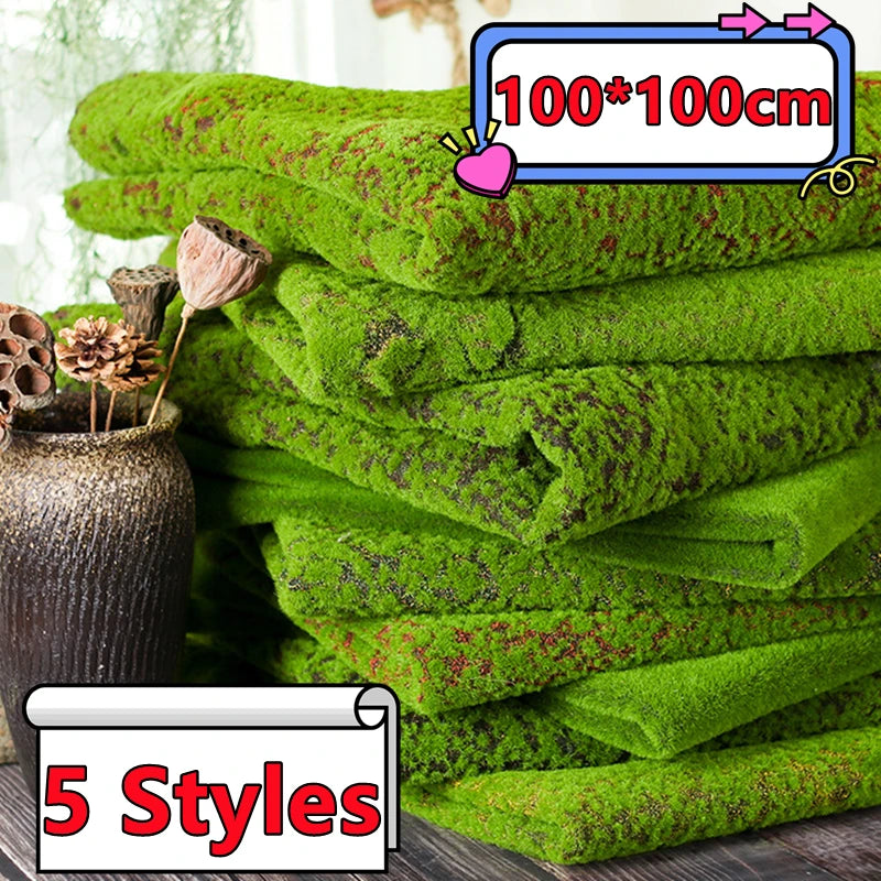 tapis artificiel fausse herbe mousse verte moderne décoration extérieure fête mariage prénuptiale adhésif naturel