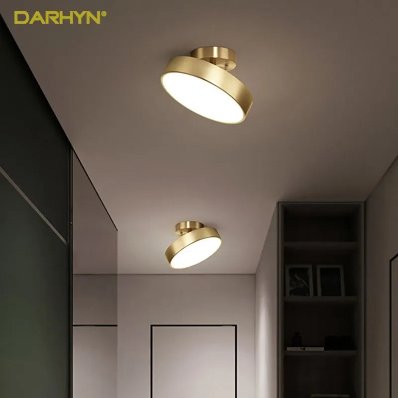 lampe moderne cuivre doré abat jour acrylique interrupteur tactile led 249 2000lm