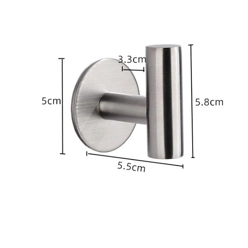 porte serviettes moderne minimaliste noir argenté acier inoxydable finition polie autonomes cuisine salle bains
