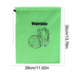 sacs rangement fruits légumes polyestor pliables conservation durable drawstring cuisine