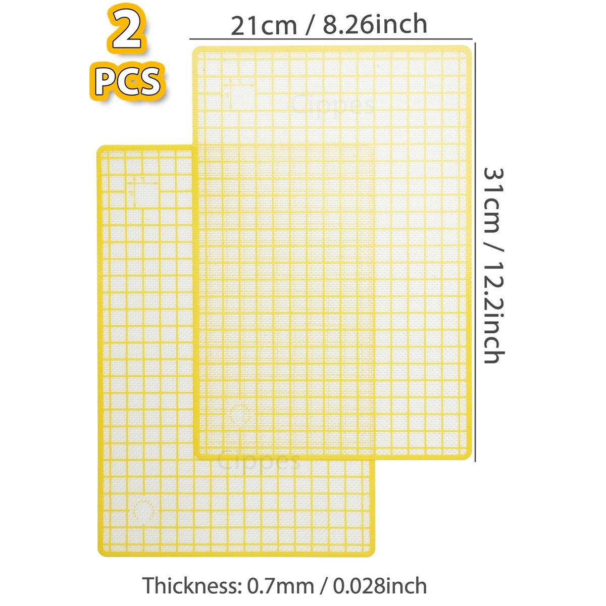 tapis cuisson silicone grille fine moderne antiadhésif bleu jaune biscuits gâteaux pain macarons