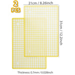 tapis cuisson silicone grille fine moderne antiadhésif bleu jaune biscuits gâteaux pain macarons
