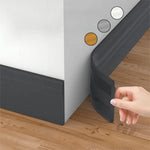 profil plinthe autoadhésif 1m rouleau beige clair noir moderne adhésif