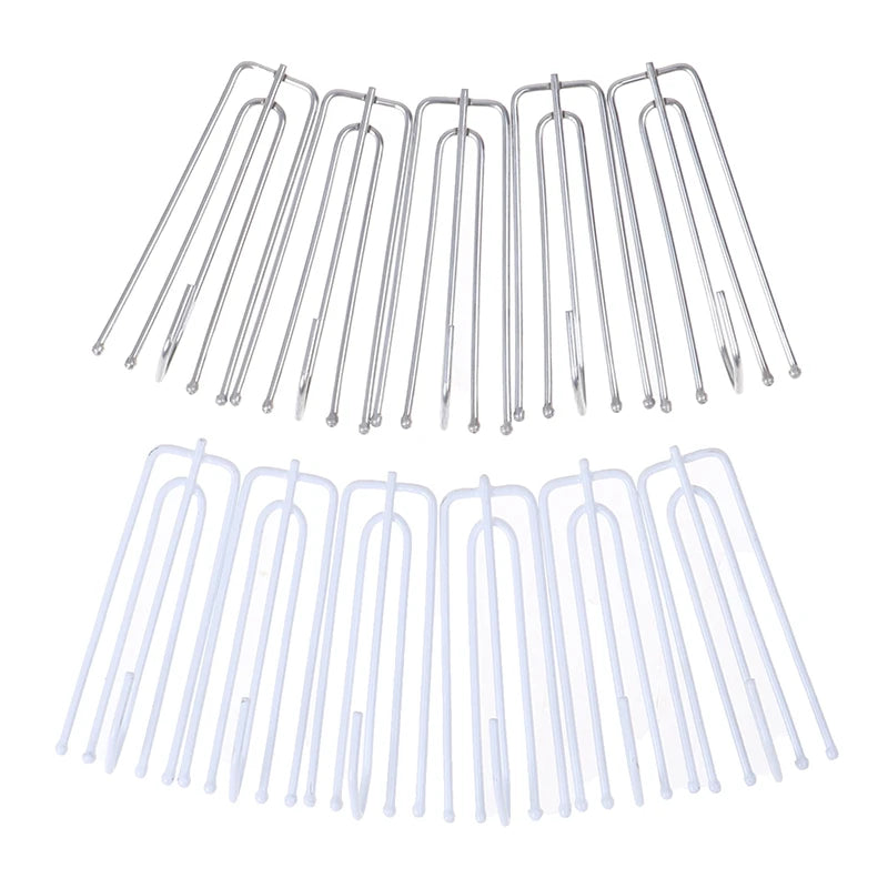 clips papier argenté blanc translucent simple moderne métal haute qualité bricolage maison accessoire