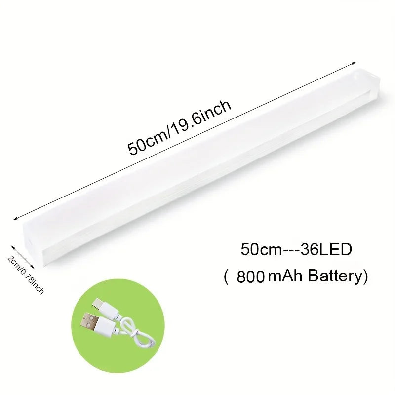 ruban lumineux led blanc blanc chaud moderne aimant câble usb 50cm 30cm 20cm 10cm