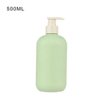 flacon lotion vert clair moderne pompe 200ml 250ml 300ml 400ml 500ml