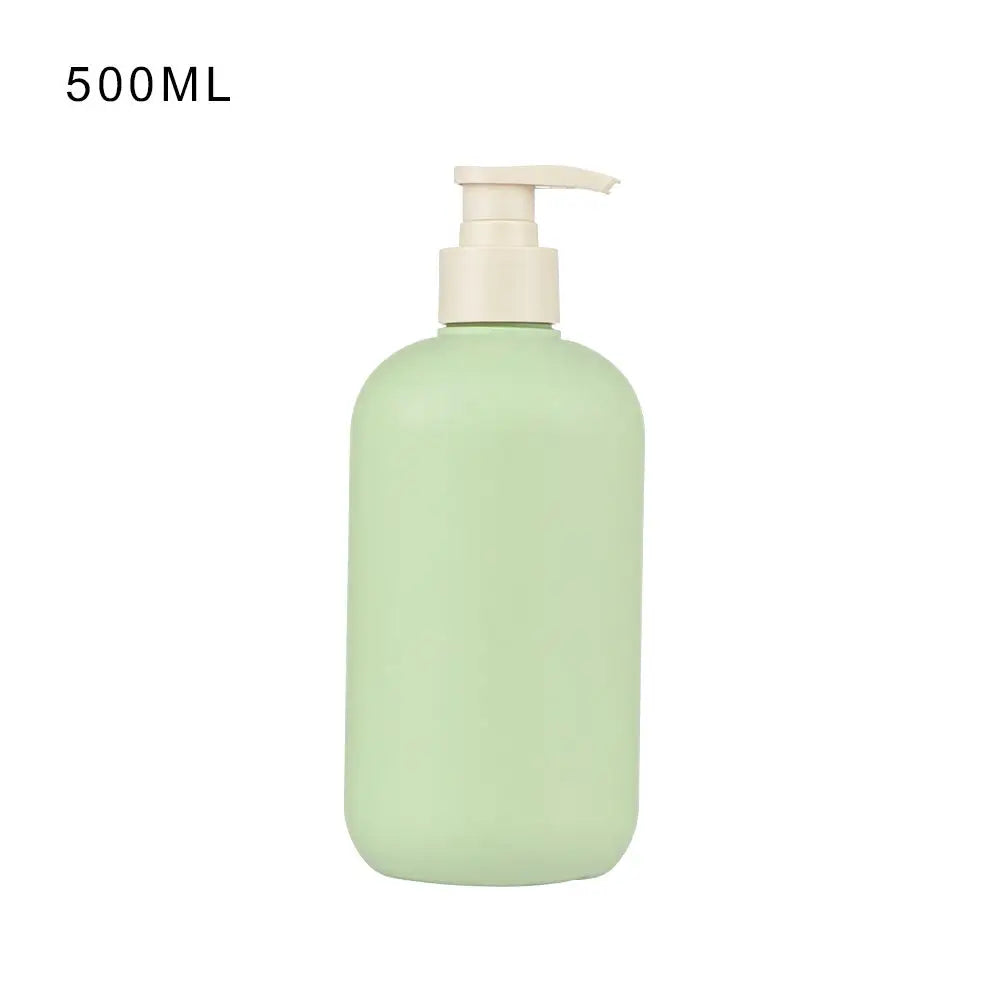 flacon lotion vert clair moderne pompe 200ml 250ml 300ml 400ml 500ml