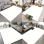 tapis moderne floral noir gris doré intérieur chambre salon élégant polyester pvc polarisée