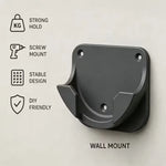 support mural orange noir blanc multifonction vis outils rangement moderne