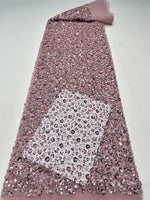 tissu décoratif blanc paillettes fleurs élégant festif polyester coton imperméable occasion mariage haute qualité