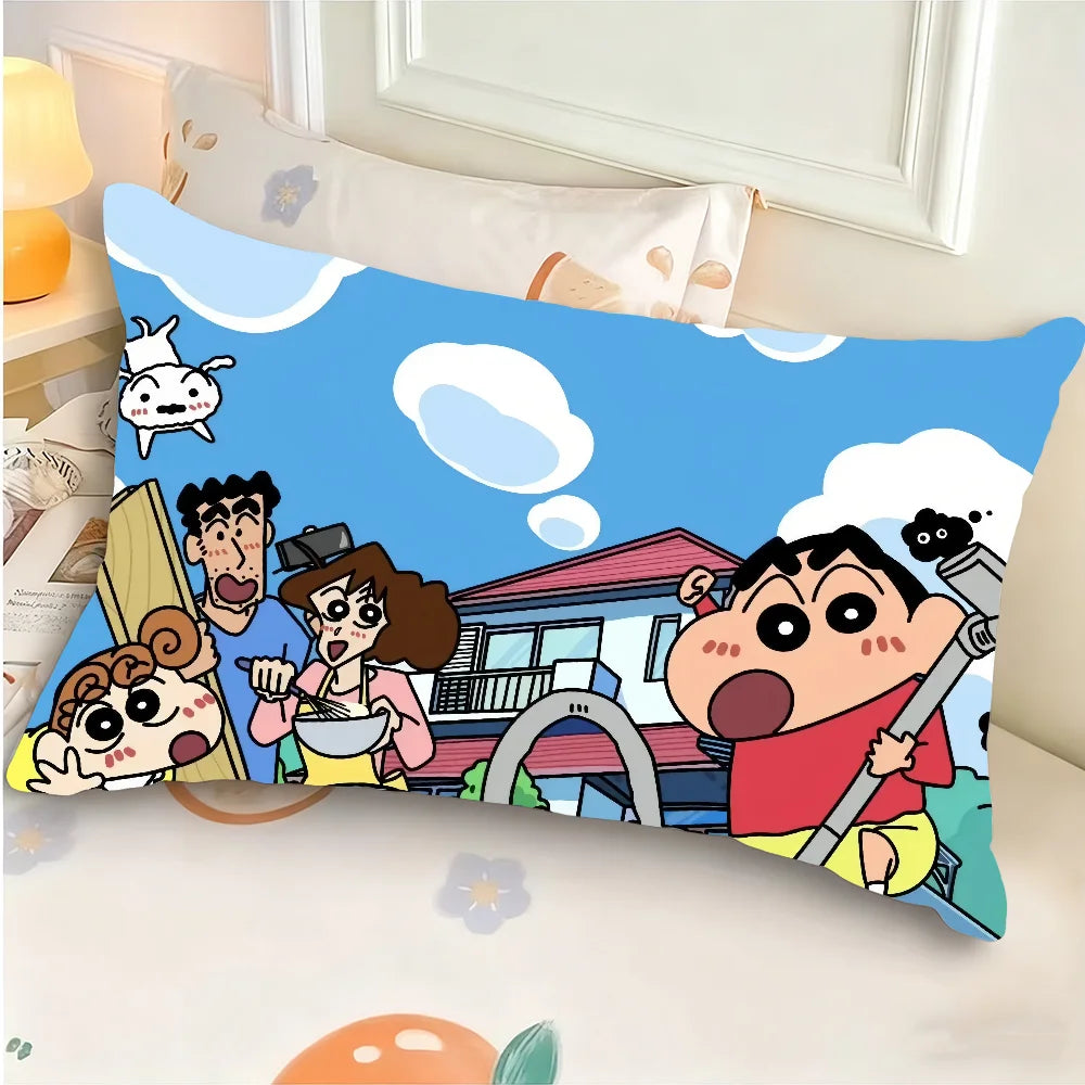 housse coussin anime personnages multicolores moderne double face 30x50cm 40x60cm 48x74cm 50x70cm
