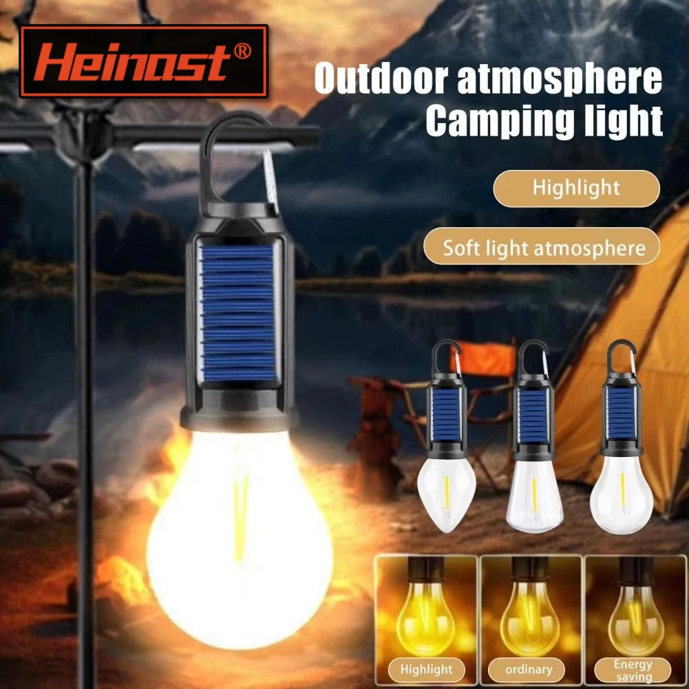lampe camping rechargeable usb blanc noir bleu transparent moderne portable crochet câble usb charge