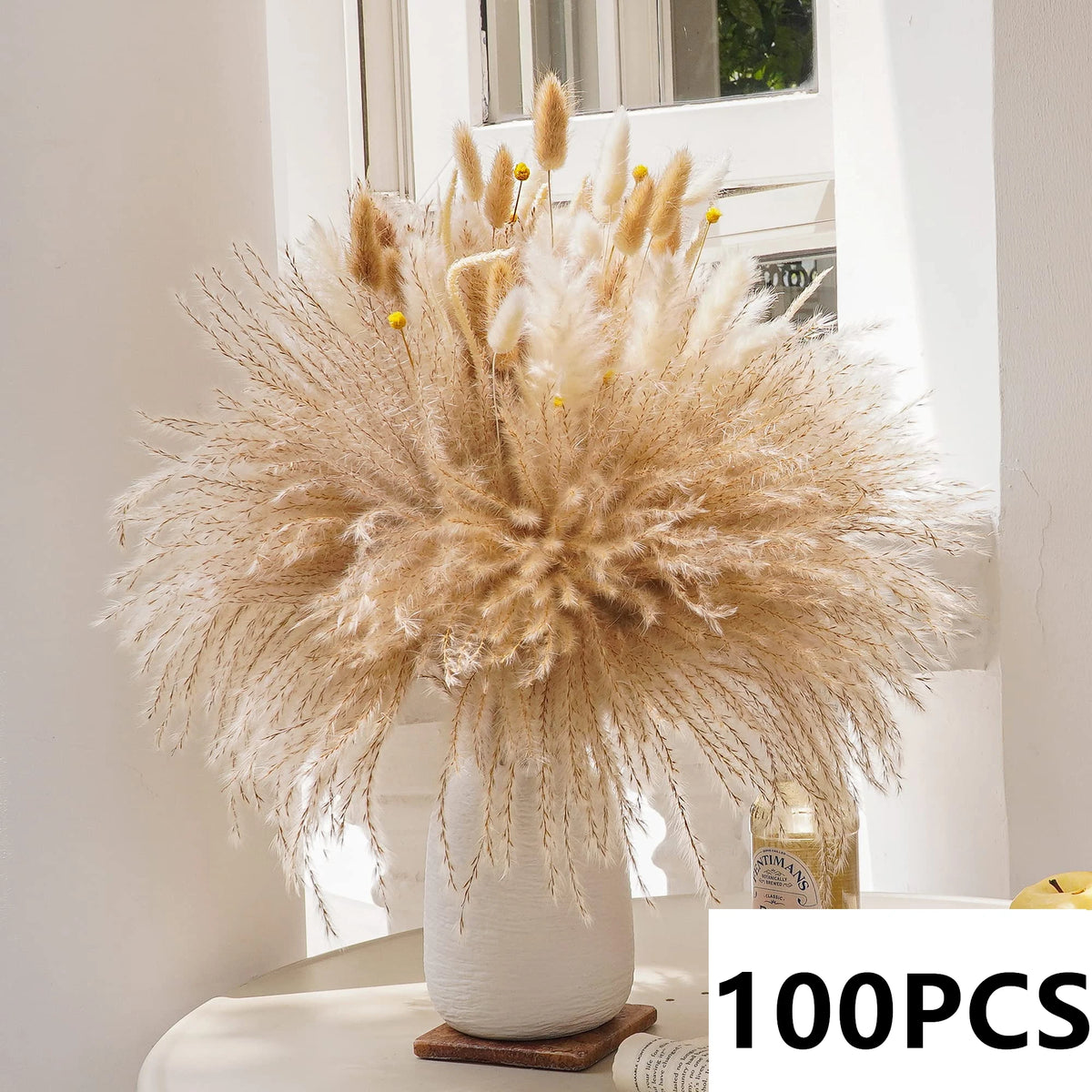 bouquet fleurs séchées naturel décoration maison automne rustique intérieur anniversaire mariage