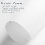 toile d'art classique minimaliste paysages urbains vert blanc beige abstraits sans cadre rectangle vertical