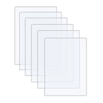 Cadre photo en plexiglas acrylique transparent blanc