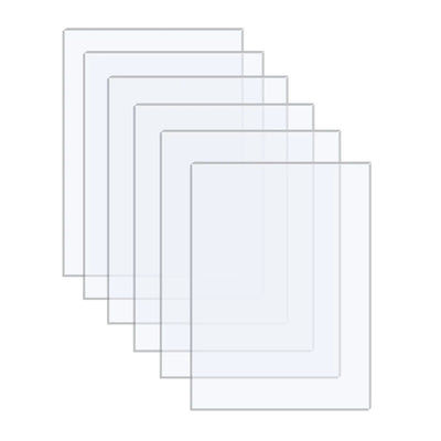 Cadre photo en plexiglas acrylique transparent blanc