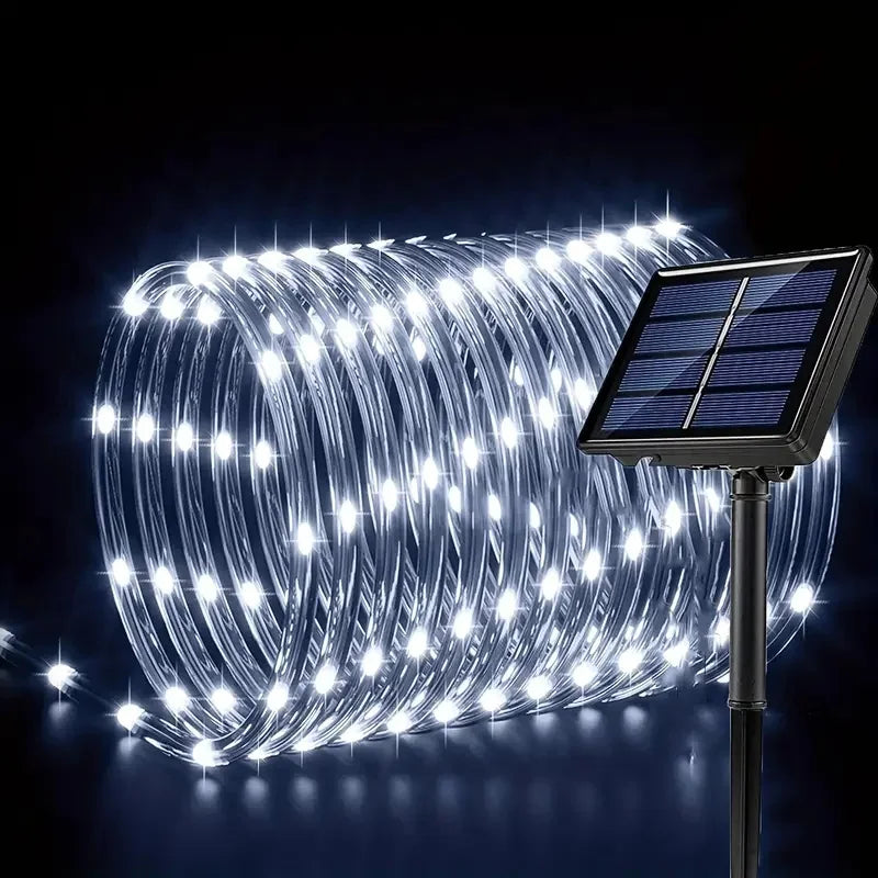 guirlande lumineuse solaire multicolore moderne modes d'éclairage led auto adhesiveextérieurintérieur