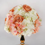 décoration intérieure bouquet artificiel blanc rose élégant mariage événement maison