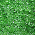 rideau végétal artificiel feuilles vertes grille métallique moderne clips fixationextérieur decorationbalconjardin