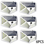 lampe murale solaire motion sensor led moderne extérieure ip65 garage jardin porte
