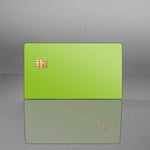 protège cartes adhésifs noirs unis modernes rechargeables banque carte crédit 53x85mm