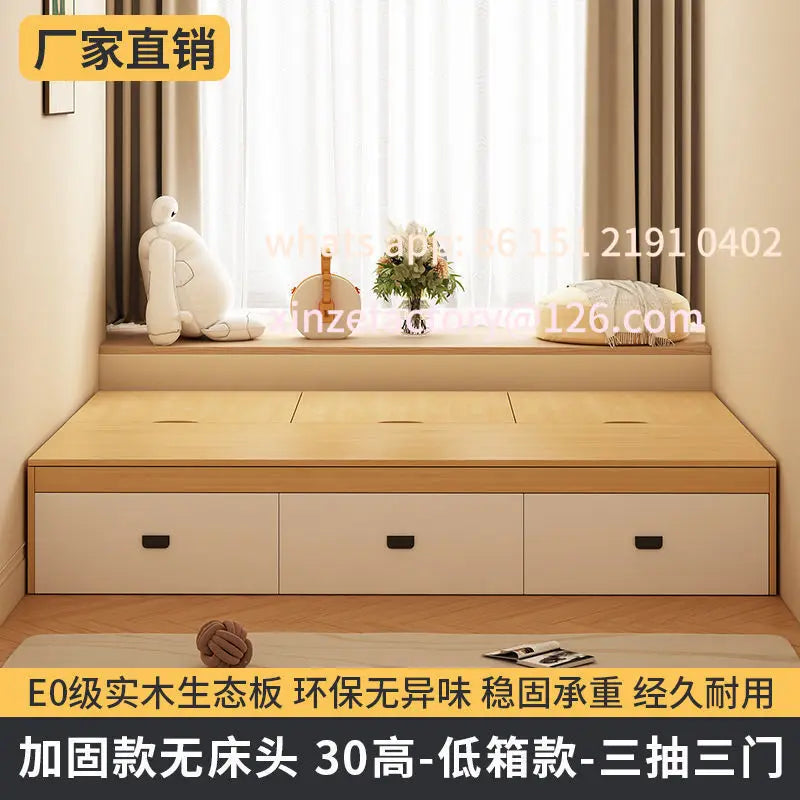 Lit tatami dans différentes couleurs disponibles chez Ombre Interieur