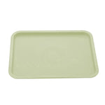 assiettes plastique blanc orange vert rose bleu modernes unies opaques cuisine dessert