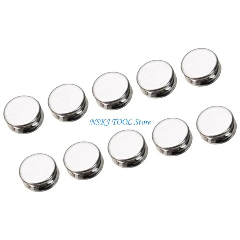 clips fixation noir doré argenté blanc modernes rideau 10 pièces
