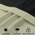 rideau moderne opacité uni noir beige gris 100 polyester