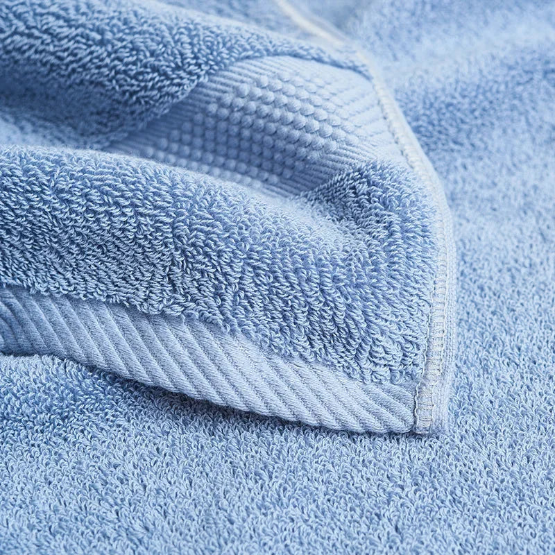 serviette coton carrée absorbante rapide douce blanche rose bleu minimaliste noël 34x34cm