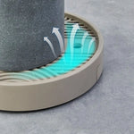 plateau fleur moderne grille ventilation beige bleu gris antidérapant drainage roulettes