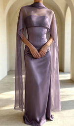 cape mariage transparente polyester élégante plage cérémonie cocktail soirée echangement