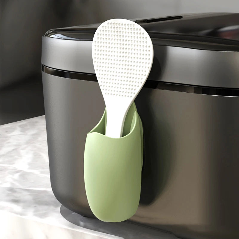 porte outils adhésifs modernes vert rose gris noir pointillés cuisine salle bains