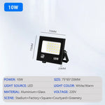 projecteur led extérieur ip66 10w 20w 30w 50w 100w 150w 200w noir moderne