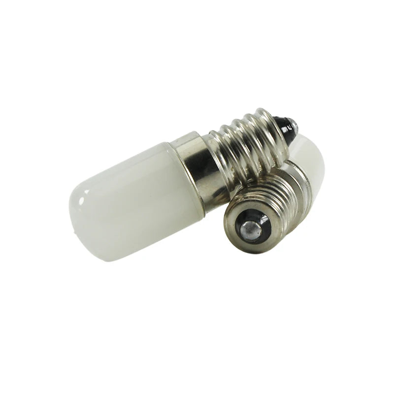 ampoule led e14 2w 110v 220v blanc translucide coque laiteuse 360° moderne 50000h