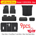 tapis sol voiture noir rayures horizontales moderne tpe antislip intérieur auto rechargeable posable