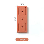 support rallonge électrique adhésif blanc bleu rose vert moderne double