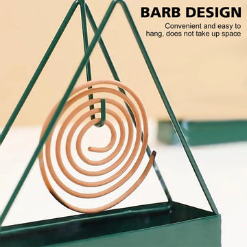 porte spirale anti moustiques vert noir moderne acier inoxydable utilisation multiple deco intérieure porte