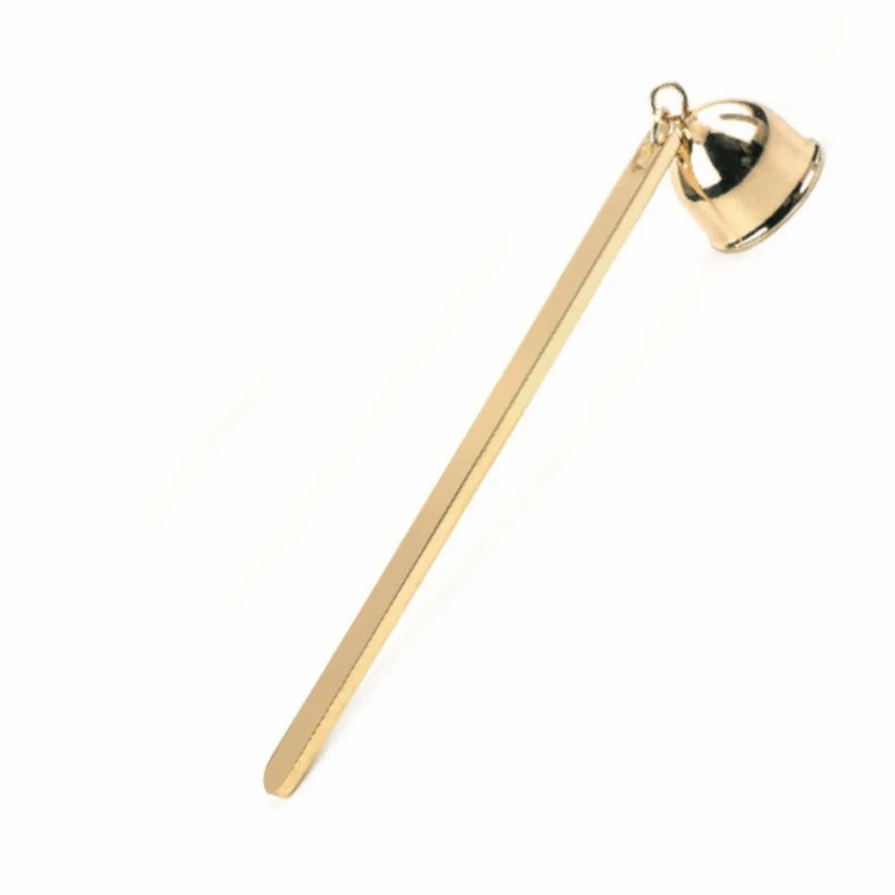 éteignoir snuffer acier inoxydable noir argent or cuivre bronze classique brillant antidérapant poignée boule