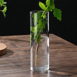 vase moderne transparent hydroponique table maison mariage fleurs artificiellements