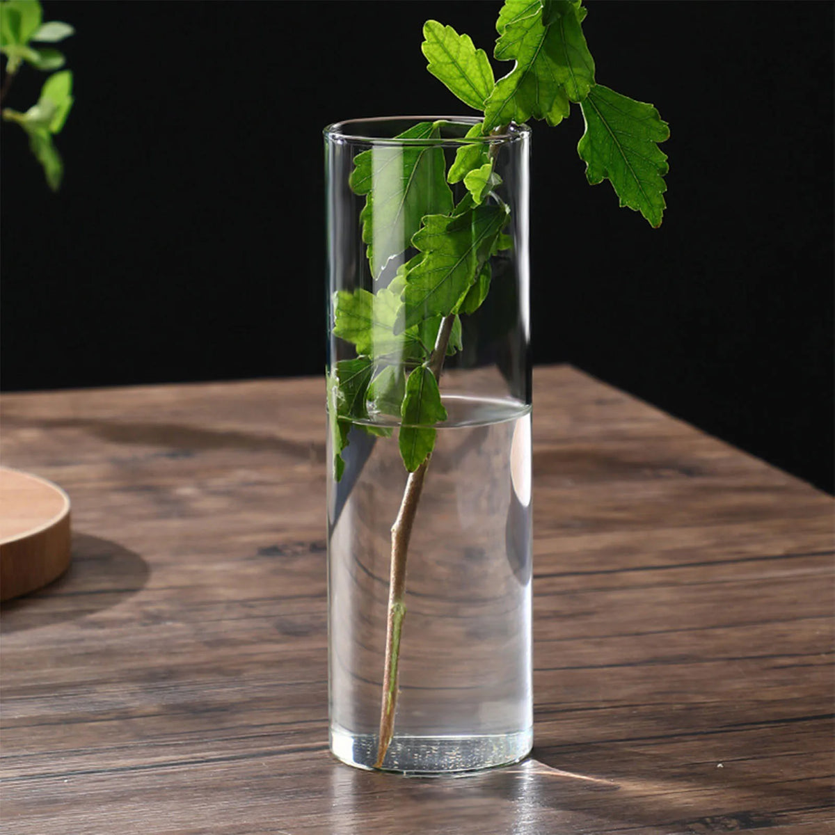 vase moderne transparent hydroponique table maison mariage fleurs artificiellements