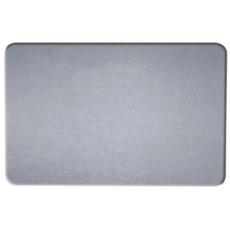 tapis bain diatomée absorbant rapide antidérapant moderne gris clair uni respectueux environnement