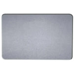 tapis bain diatomée absorbant rapide antidérapant moderne gris clair uni respectueux environnement