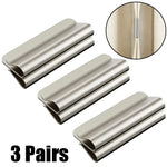 clips magnétiques rideaux argenté moderne fixation sans perçage paires 10 20