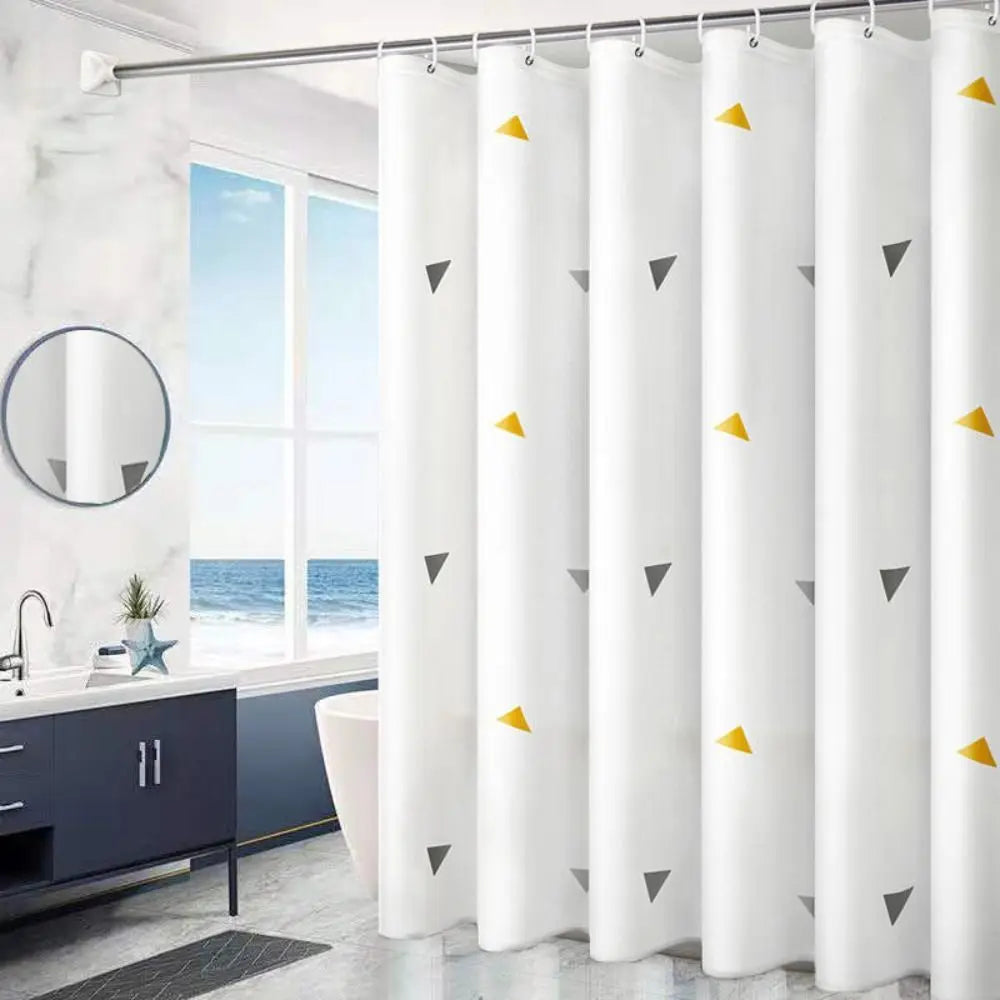 rideau douche moderne imprimé chatons poissons fleurs blanc orange rose vert bleu violet