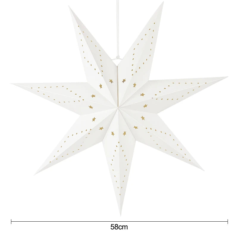 décoration étoiles lumineuses étoiles lunes blanc moderne filament lumineux occasion fête mariage
