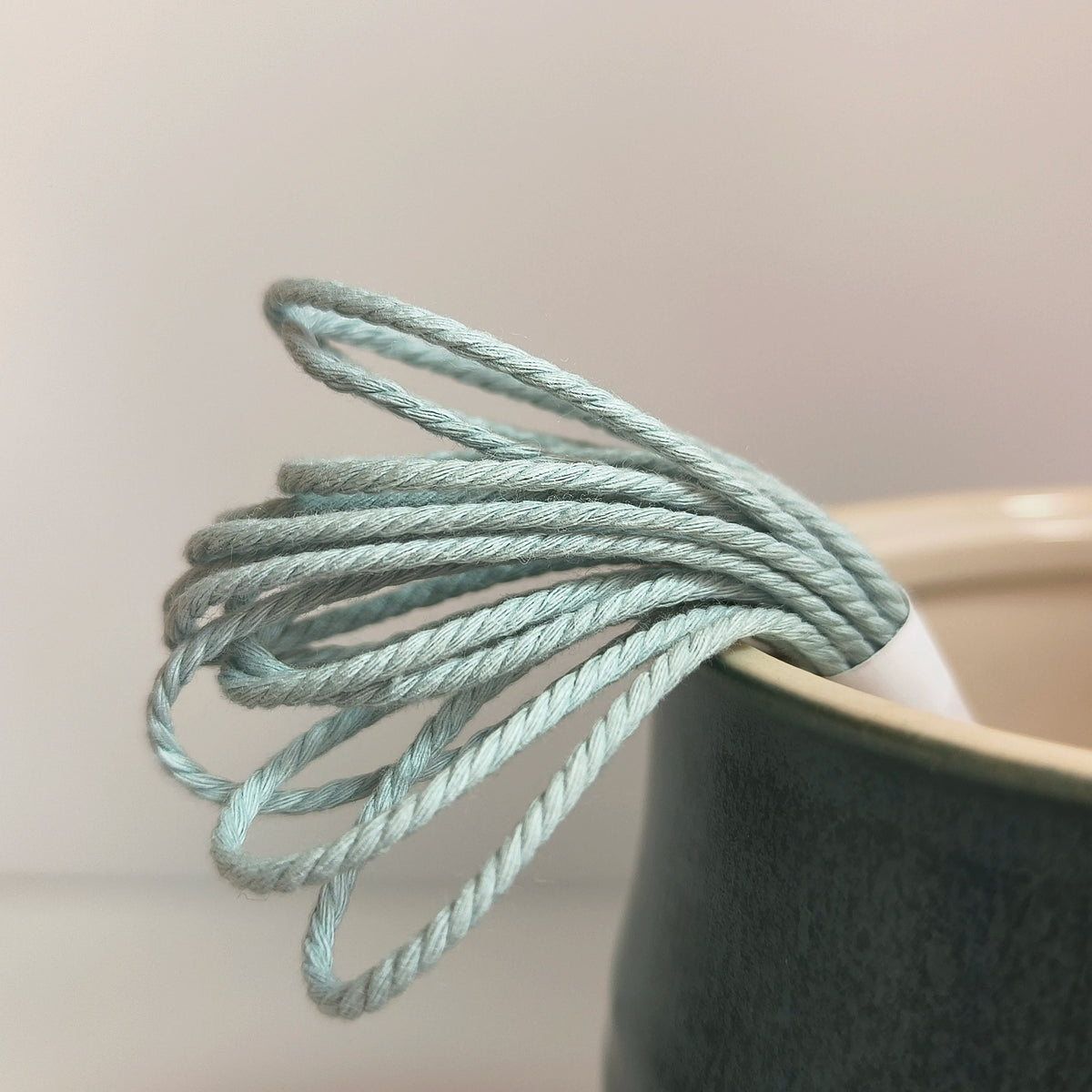 corde macramé coton pur torsadée bijoux artisanaux projets créatifs diy fait main